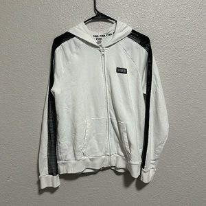 White and black PINK jacket